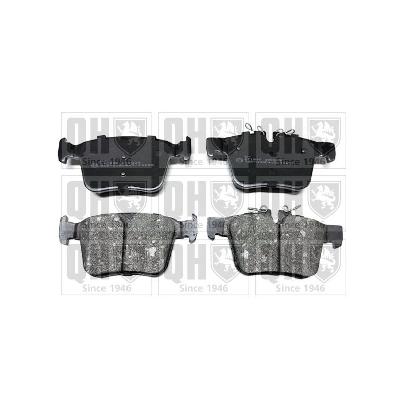 Brake Pad Set QUINTON HAZELL BP1898 OE Ref FK722M008BB QUINTON HAZELL