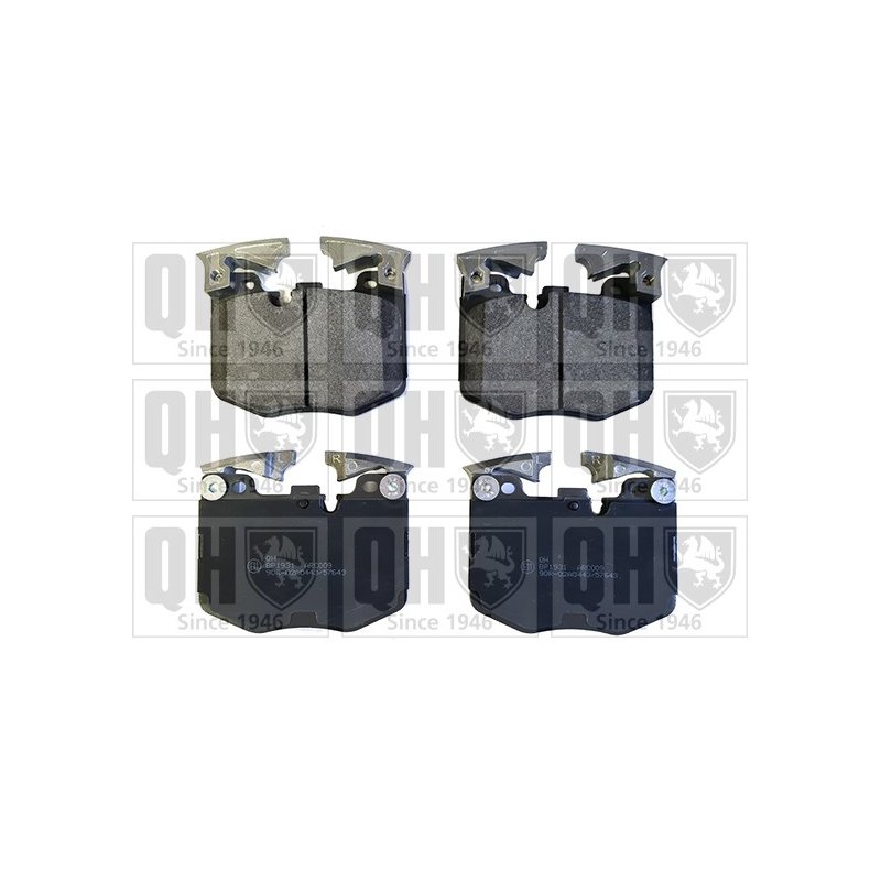 Brake Pad Set QUINTON HAZELL BP1931 OE Ref 34116872750 QUINTON HAZELL