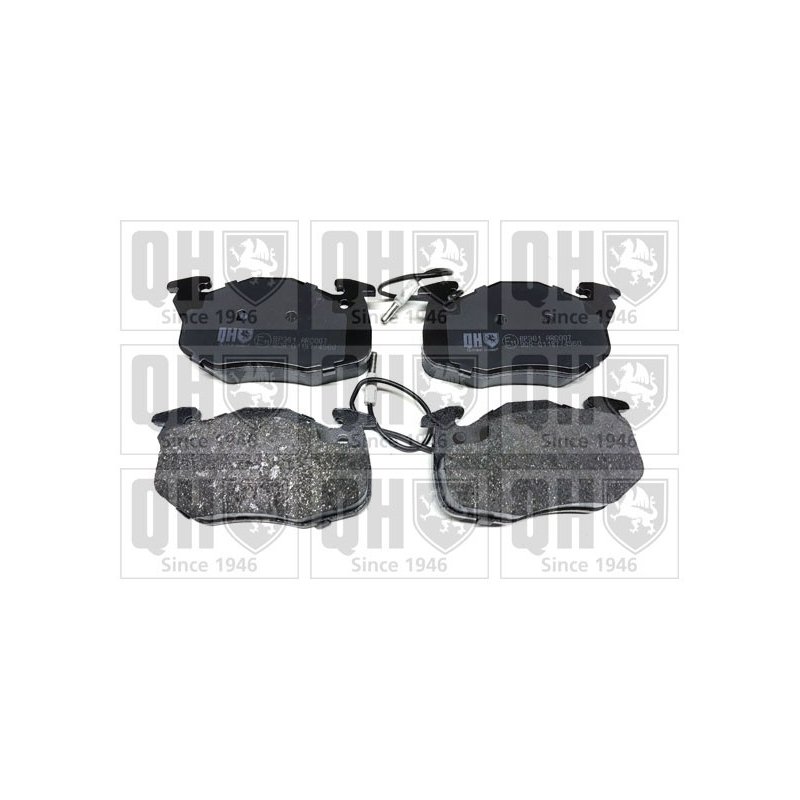 Brake Pad Set QUINTON HAZELL BP361 OE Ref 7701201542 QUINTON HAZELL
