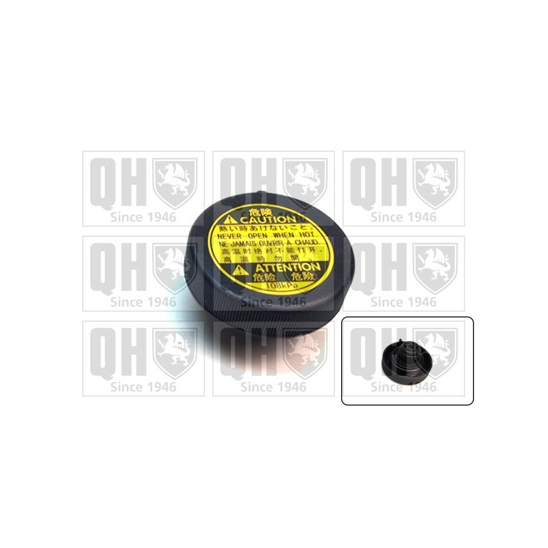 Coolant Tank Cap QUINTON HAZELL FC552 OE Ref 1640153010 QUINTON HAZELL