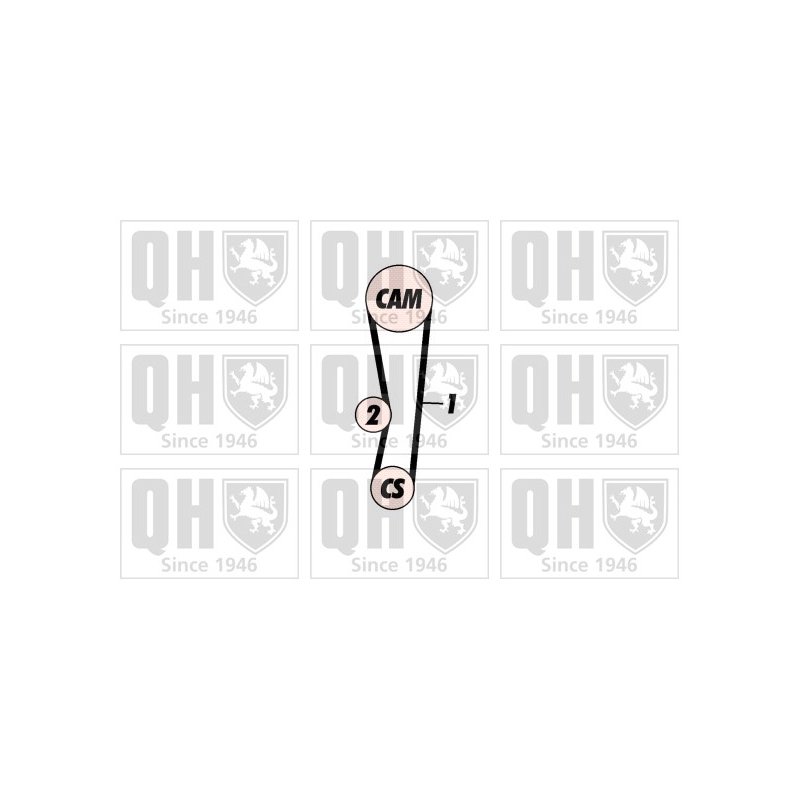 Timing Belt Kit QUINTON HAZELL QBK404 QUINTON HAZELL