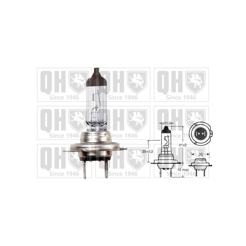 Spotlight Bulb QUINTON HAZELL QBL477 OE Ref 14145090 QUINTON HAZELL