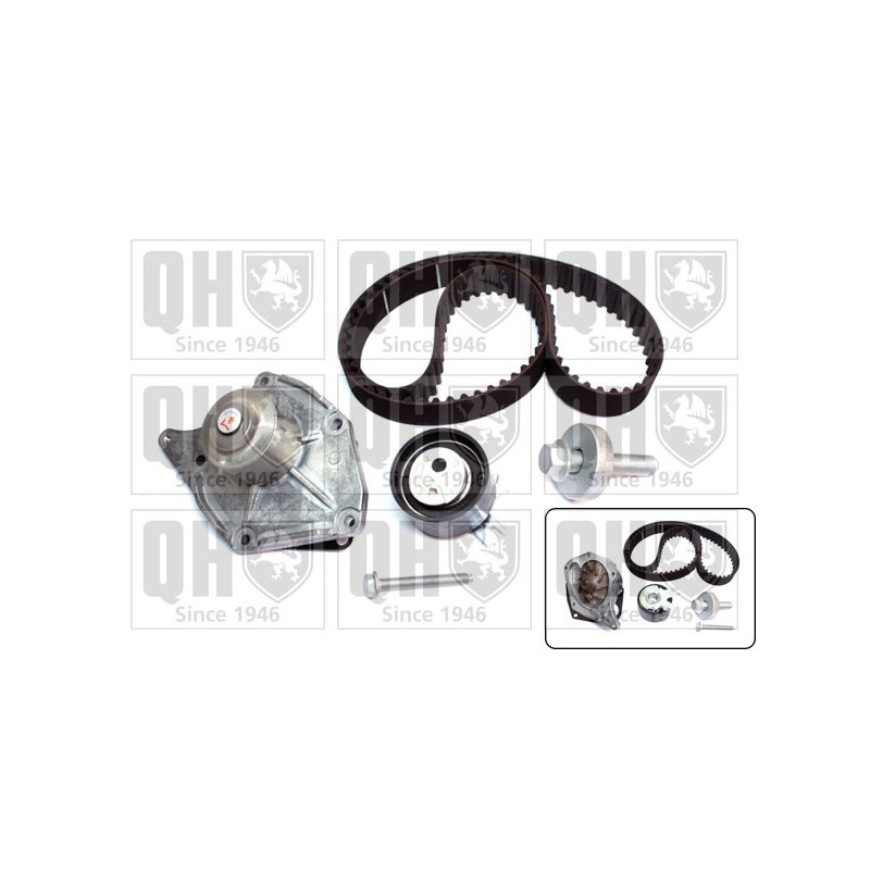 Water Pump Timing Belt Kit QUINTON HAZELL QBPK7641 OE Ref 119A02421R QUINTON HAZELL