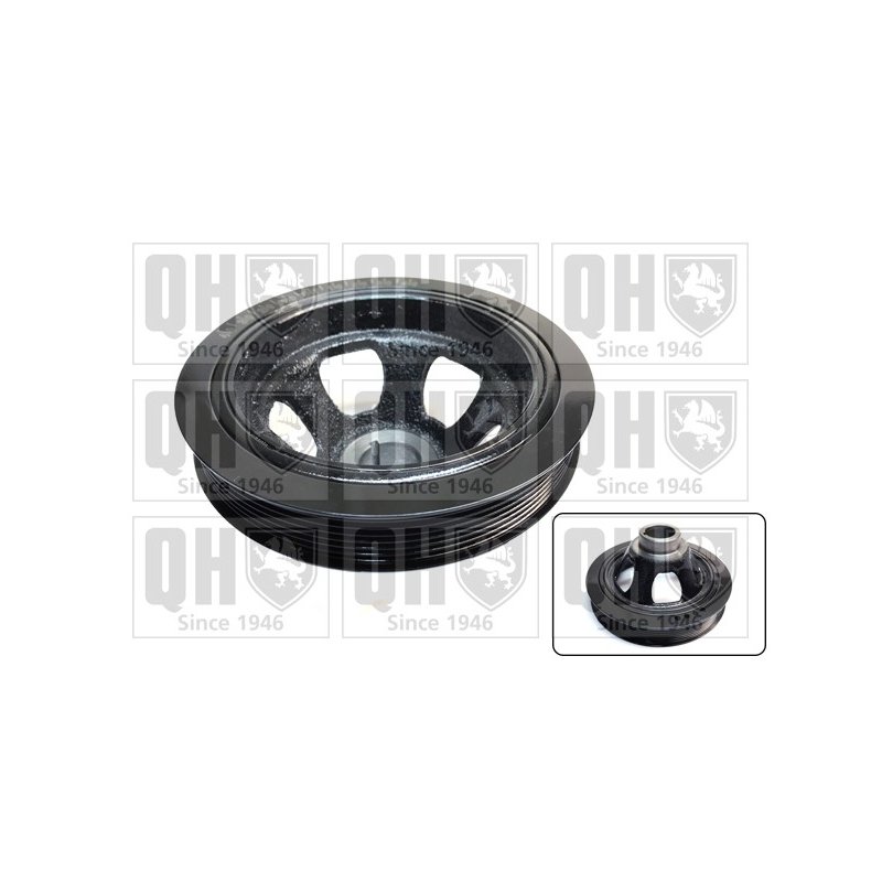 Crankshaft Belt Pulley QUINTON HAZELL QCD172 OE Ref 2710300003 QUINTON HAZELL