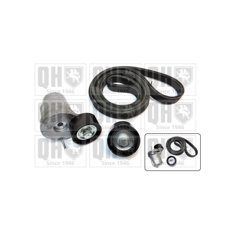 V Ribbed Belt Set QUINTON HAZELL QDK149 QUINTON HAZELL