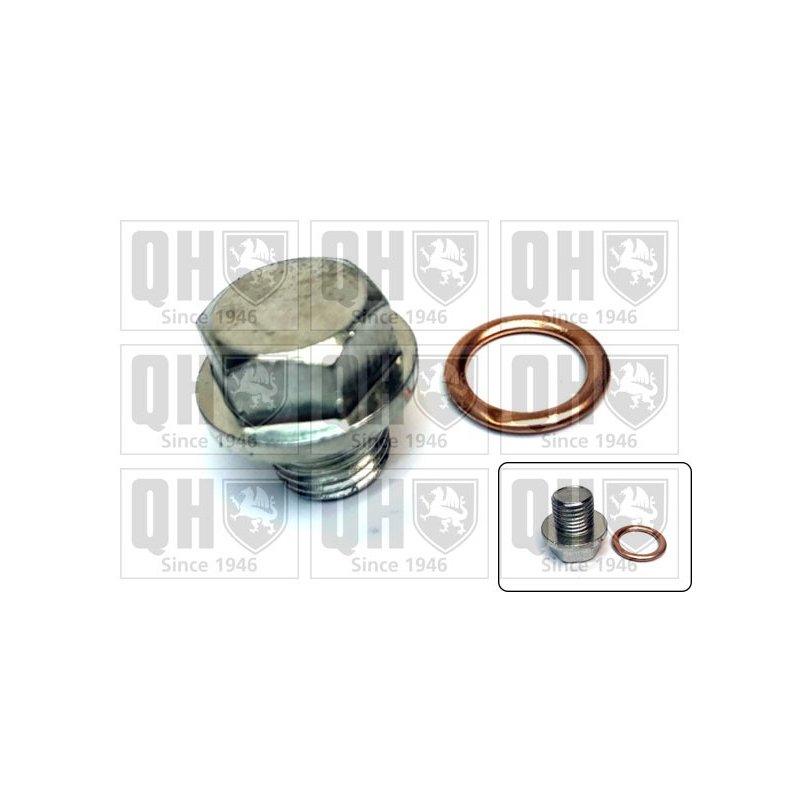 Oil Sump Screw Plug QUINTON HAZELL QOC1012 OE Ref MD050316 QUINTON HAZELL