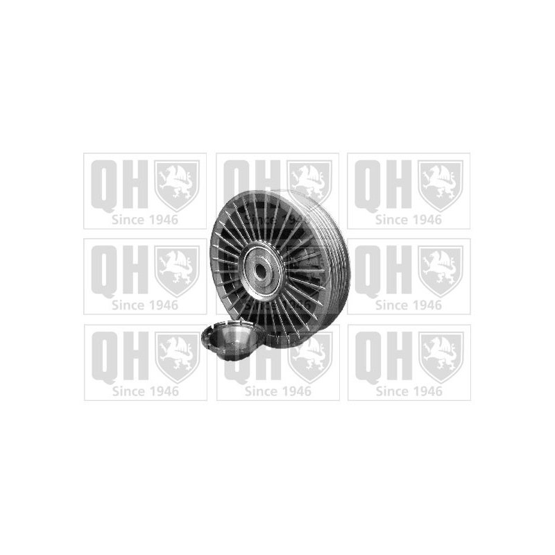 Vribbed Belt Deflection Guide Pulley QUINTON HAZELL QTA1085 OE Ref 05133780AA QUINTON HAZELL