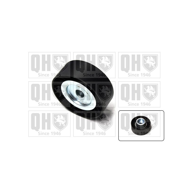 Vribbed Belt Deflection Guide Pulley QUINTON HAZELL QTA1333 OE Ref 1117008 QUINTON HAZELL