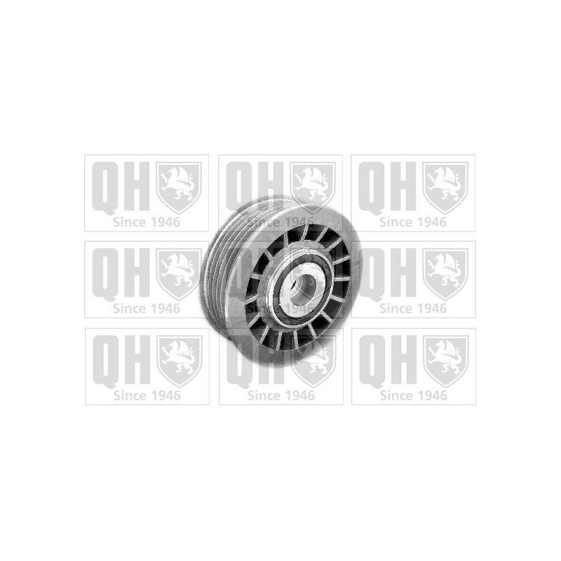 Vribbed Belt Deflection Guide Pulley QUINTON HAZELL QTA191 OE Ref 6012000770 QUINTON HAZELL