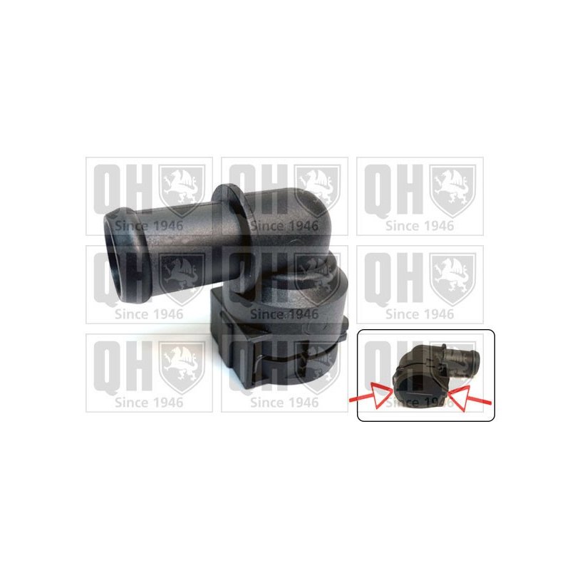 Coolant Flange QUINTON HAZELL QTH1043CF OE Ref 1K0122291H QUINTON HAZELL
