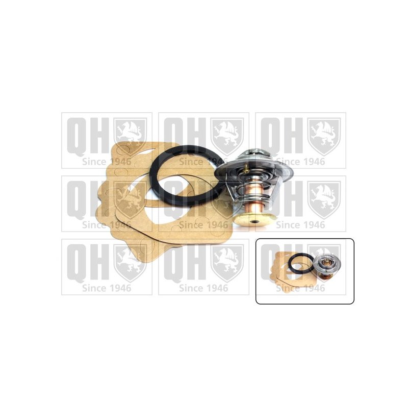 Coolant Thermostat QUINTON HAZELL QTH117K OE Ref 1658103 QUINTON HAZELL