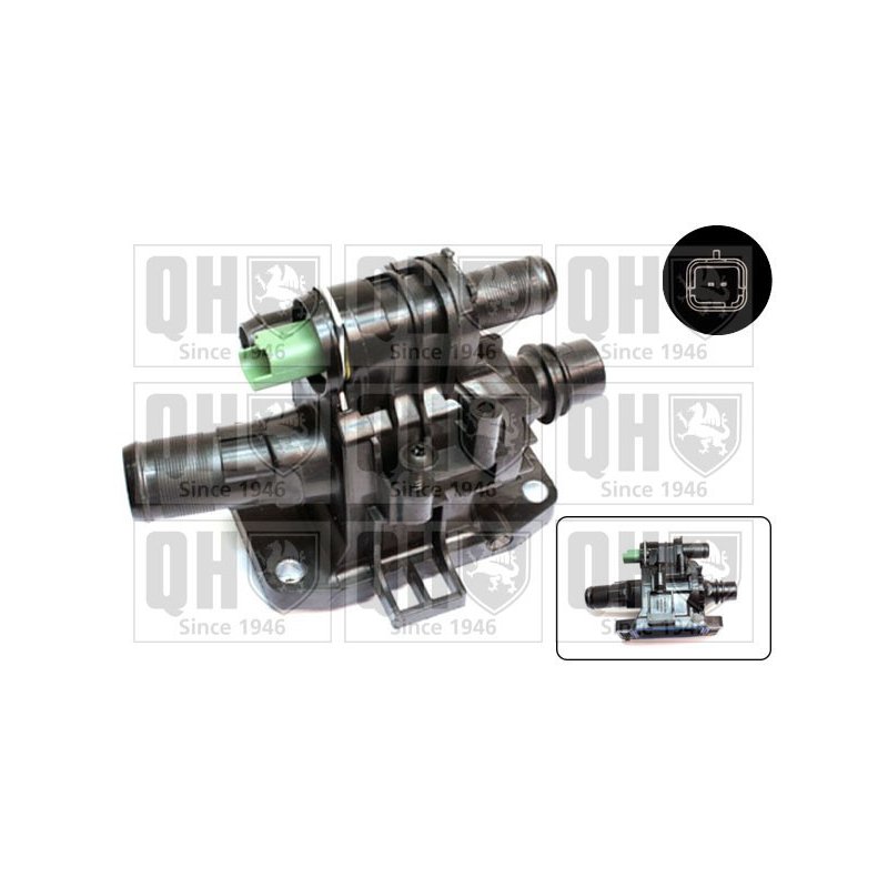Coolant Thermostat QUINTON HAZELL QTH614K OE Ref 1230673 QUINTON HAZELL