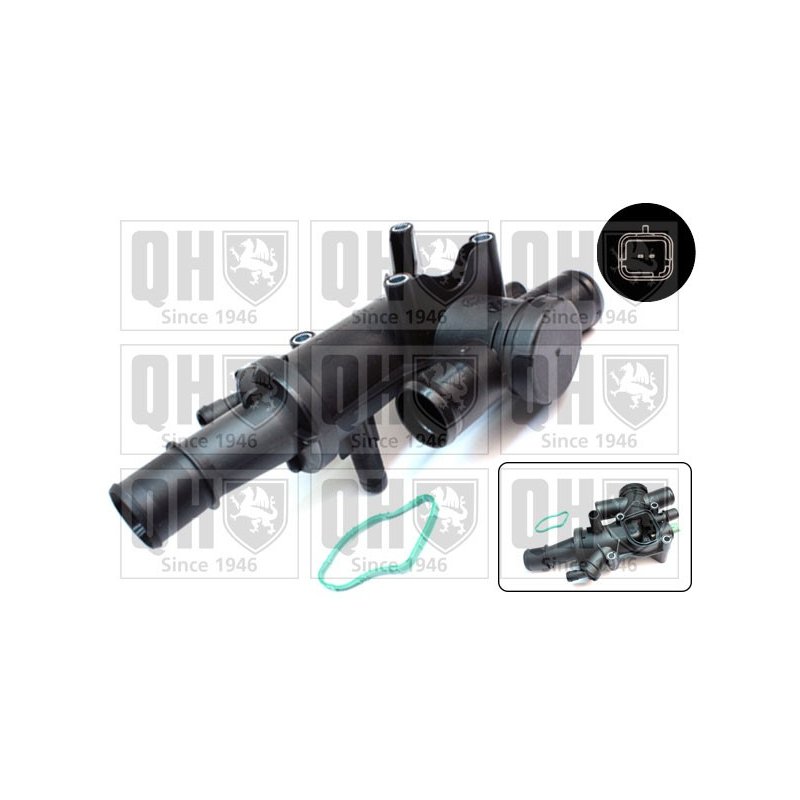 Coolant Thermostat QUINTON HAZELL QTH667K OE Ref 1251116 QUINTON HAZELL
