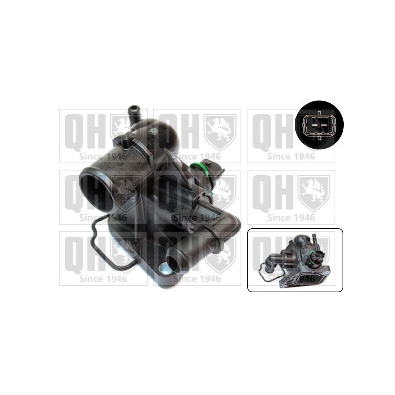 Coolant Thermostat QUINTON HAZELL QTH727K OE Ref 1724221 QUINTON HAZELL