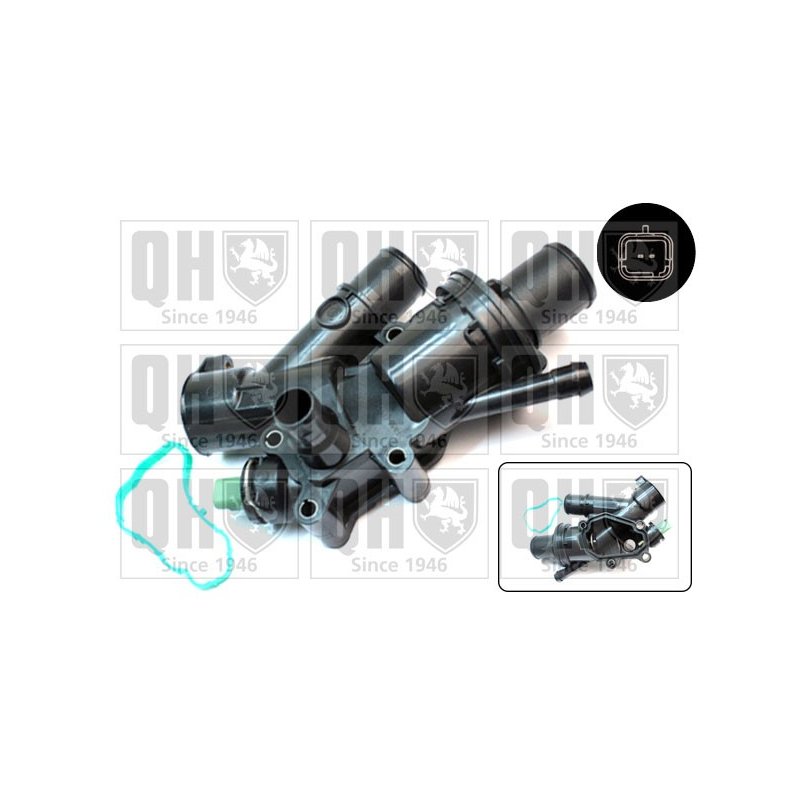 Coolant Thermostat QUINTON HAZELL QTH729K OE Ref 1681993 QUINTON HAZELL