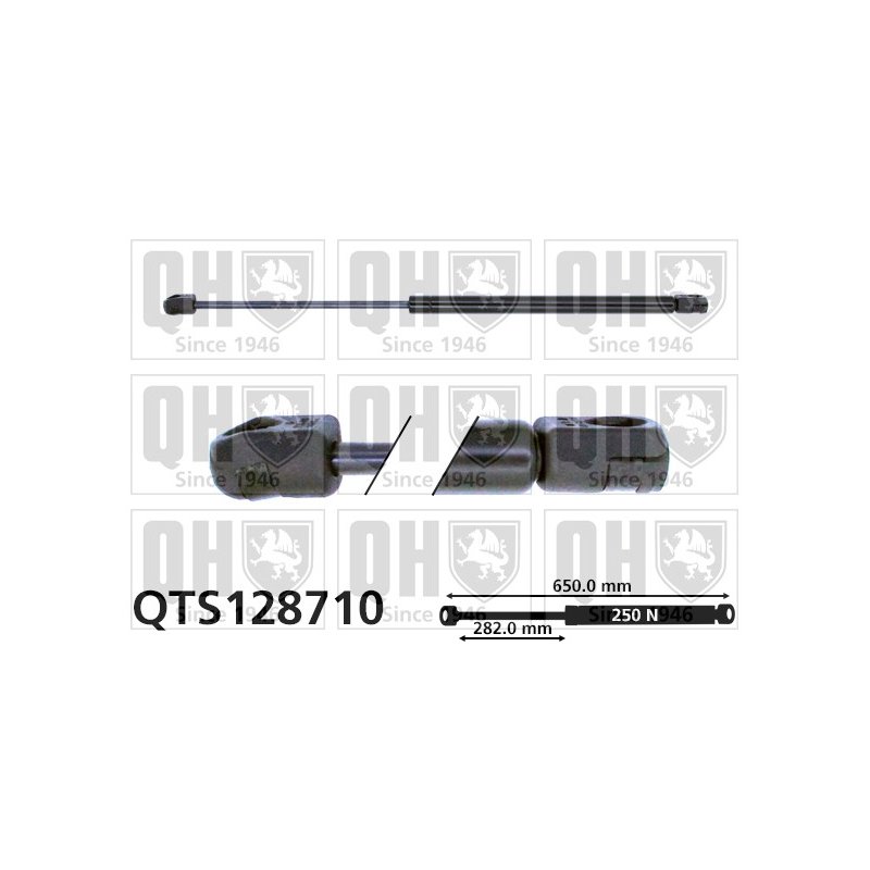 Bonnet Gas Spring QUINTON HAZELL QTS128710 OE Ref 1178224 QUINTON HAZELL
