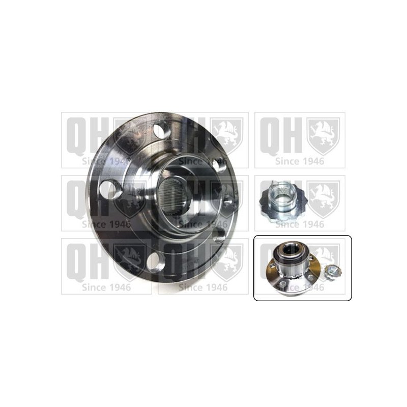 Wheel Bearing Kit QUINTON HAZELL QWB1159 OE Ref 6Q0407621AH QUINTON HAZELL