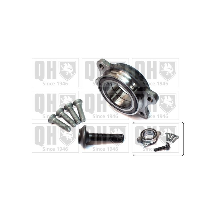 Wheel Bearing Kit QUINTON HAZELL QWB1387 OE Ref 4H0498625A QUINTON HAZELL