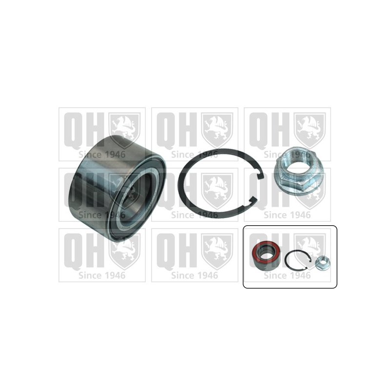 Wheel Bearing Kit QUINTON HAZELL QWB1406 OE Ref 1582282 QUINTON HAZELL