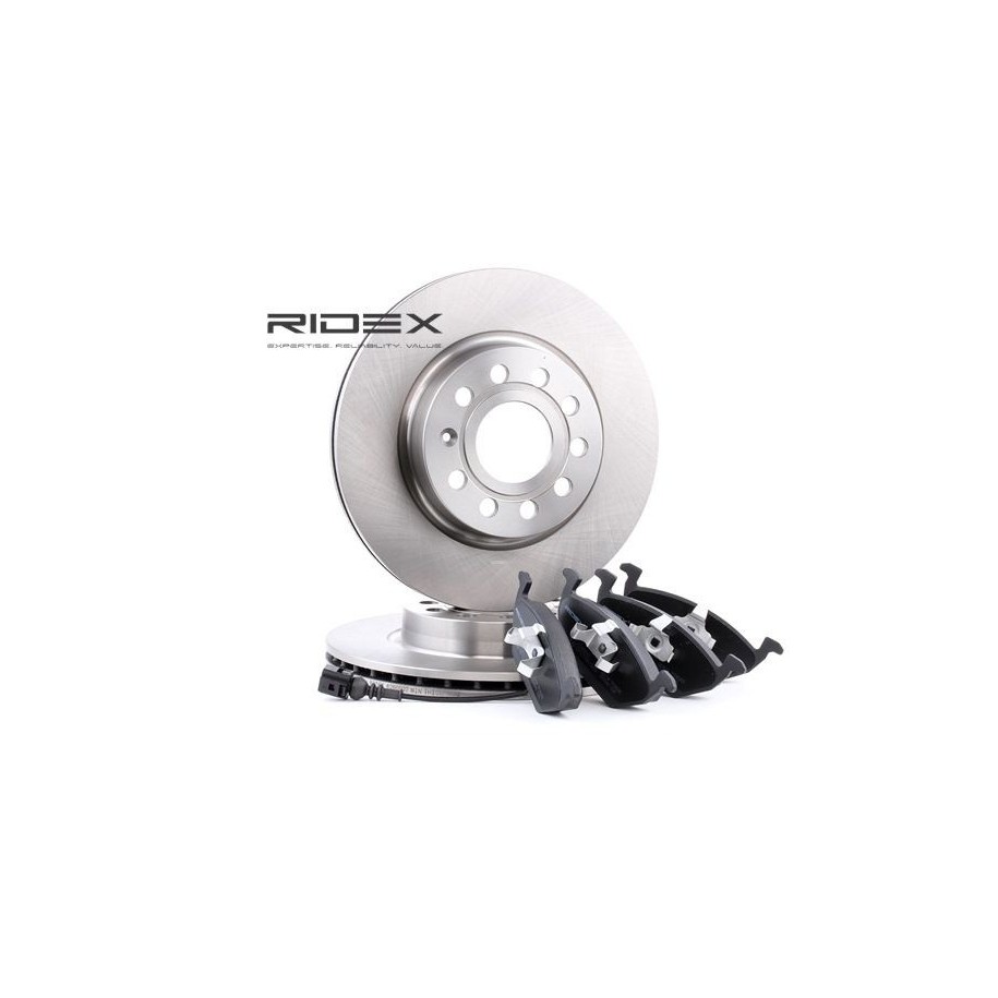Kit de disques de frein RIDEX 3405B0008 pour VW, SEAT, SKODA, AUDI 47832 RIDEX