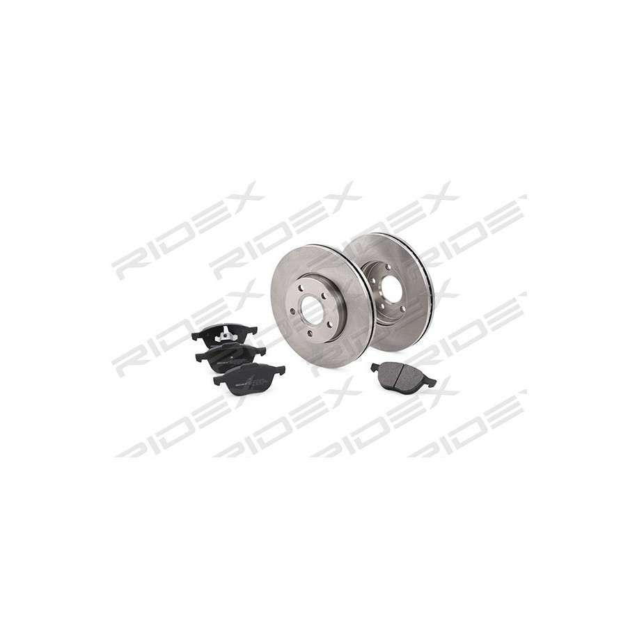 Kit de disques de frein RIDEX 3405B0015 pour FORD, VOLVO 47644 RIDEX