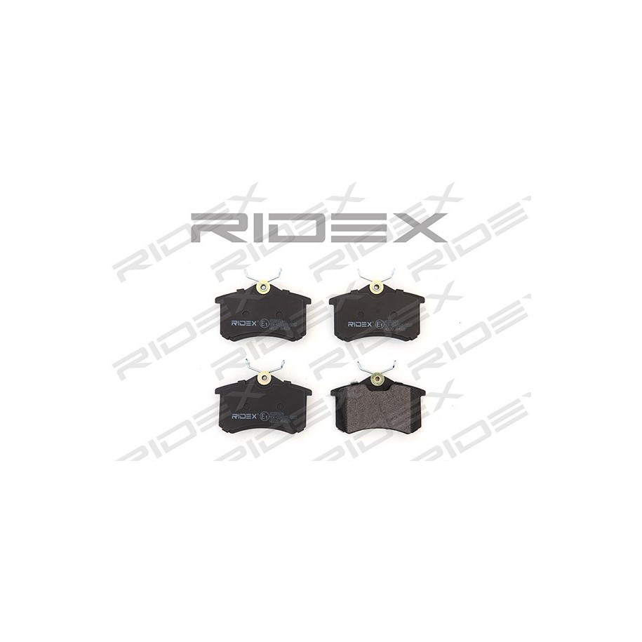 Jeu de plaquettes de frein RIDEX 402B0024 pour RENAULT, VW, SEAT, AUDI et plus encore... RIDEX