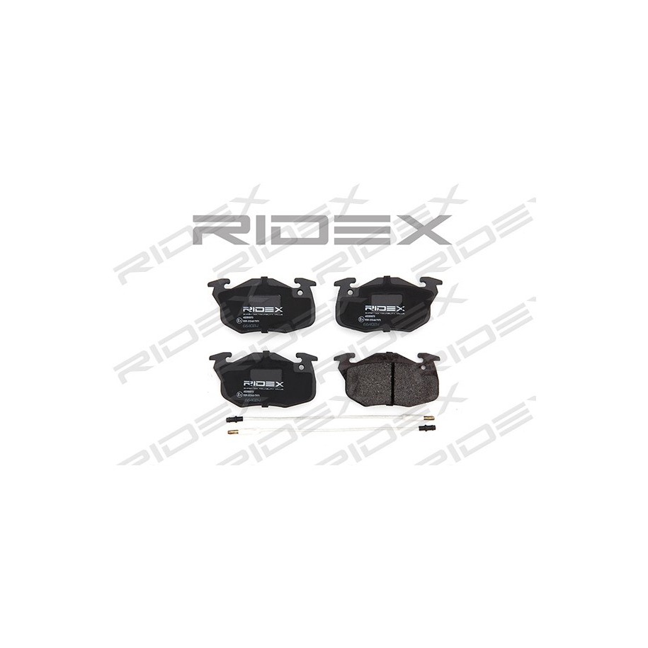 Plaquettes de frein RIDEX 402B0073 pour PEUGEOT, RENAULT et plus encore... RIDEX