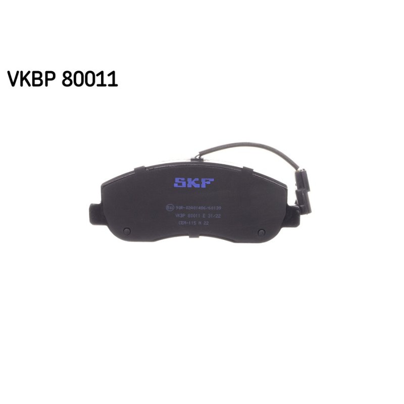 Brake Pad Set VKBP80011E SKF VKBP 80011 E OE Ref 4106000Q0L SKF