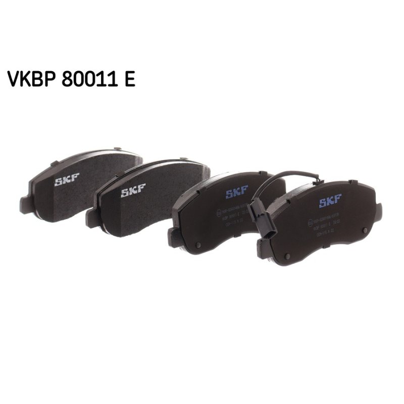Brake Pad Set VKBP80011E SKF VKBP 80011 E OE Ref 4106000Q0L SKF