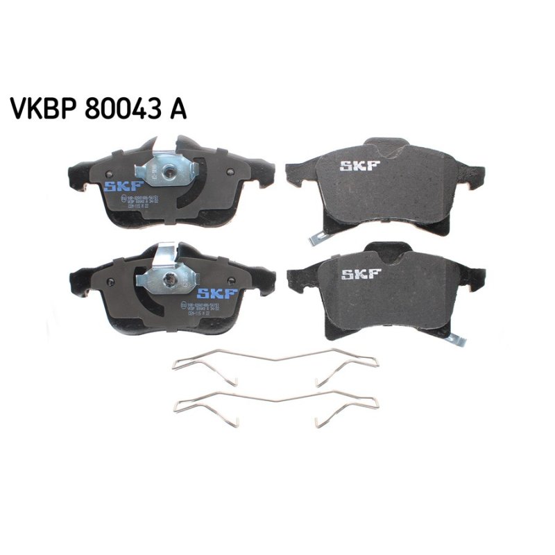 Brake Pad Set VKBP80043A SKF VKBP 80043 A OE Ref 09192157 SKF
