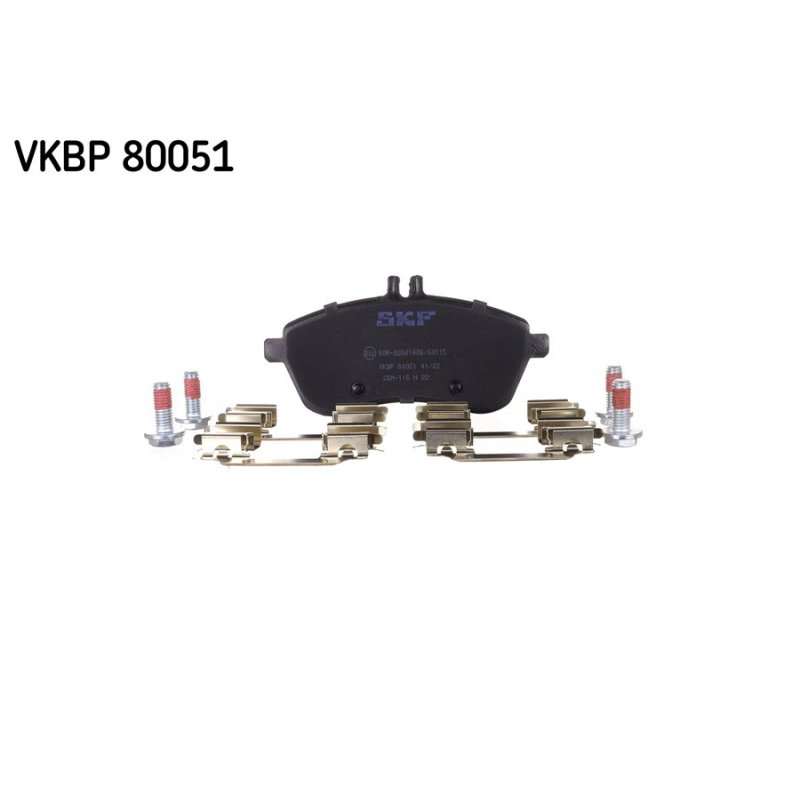 Brake Pad Set VKBP80051 SKF VKBP 80051 OE Ref 0004200305 SKF