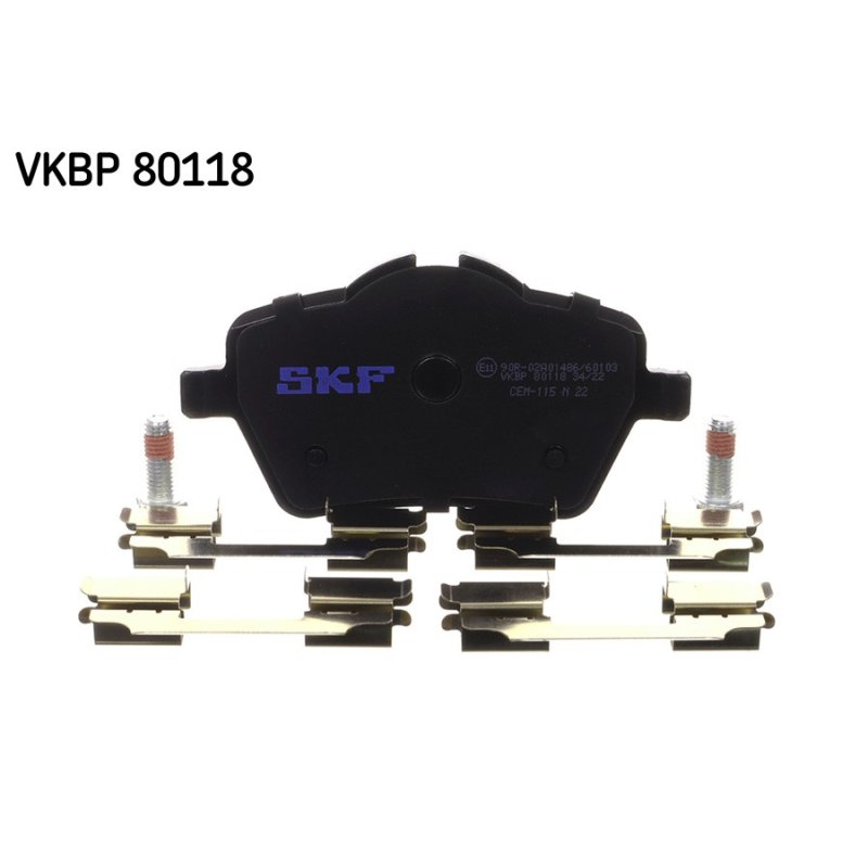 Brake Pad Set VKBP80118 SKF VKBP 80118 OE Ref 34116770251 SKF