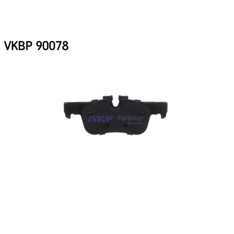 Brake Pad Set VKBP90078 SKF VKBP 90078 OE Ref 34201543683 SKF
