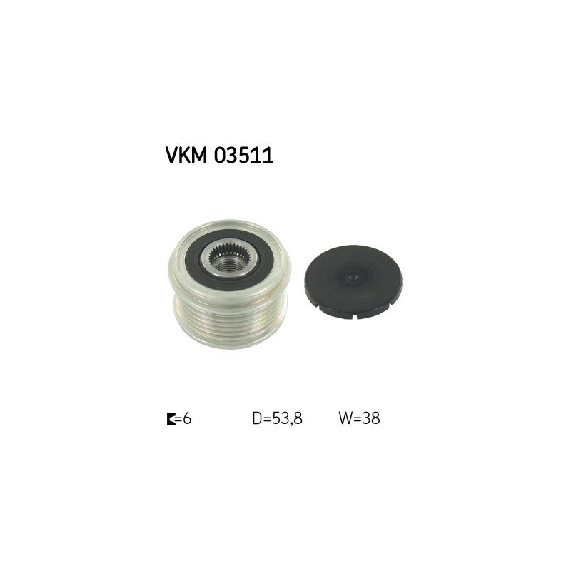 Alternator Freewheel Clutch VKM03511 SKF VKM 03511 OE Ref 1204177 SKF