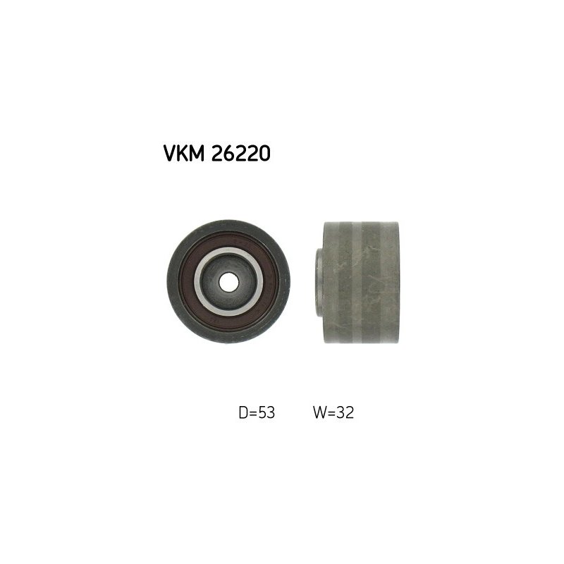 Timing Belt Deflection Guide Pulley VKM26220 SKF VKM 26220 OE Ref 1275409 SKF