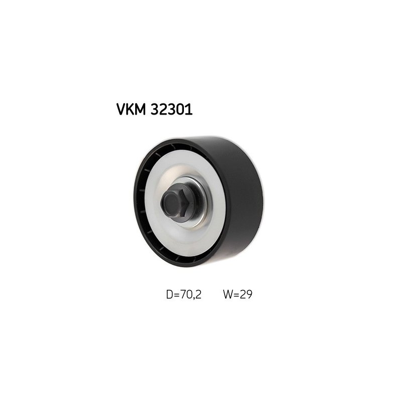 V ribbed Belt Deflection guide Pulley VKM32301 SKF VKM 32301 OE Ref 504000412 SKF