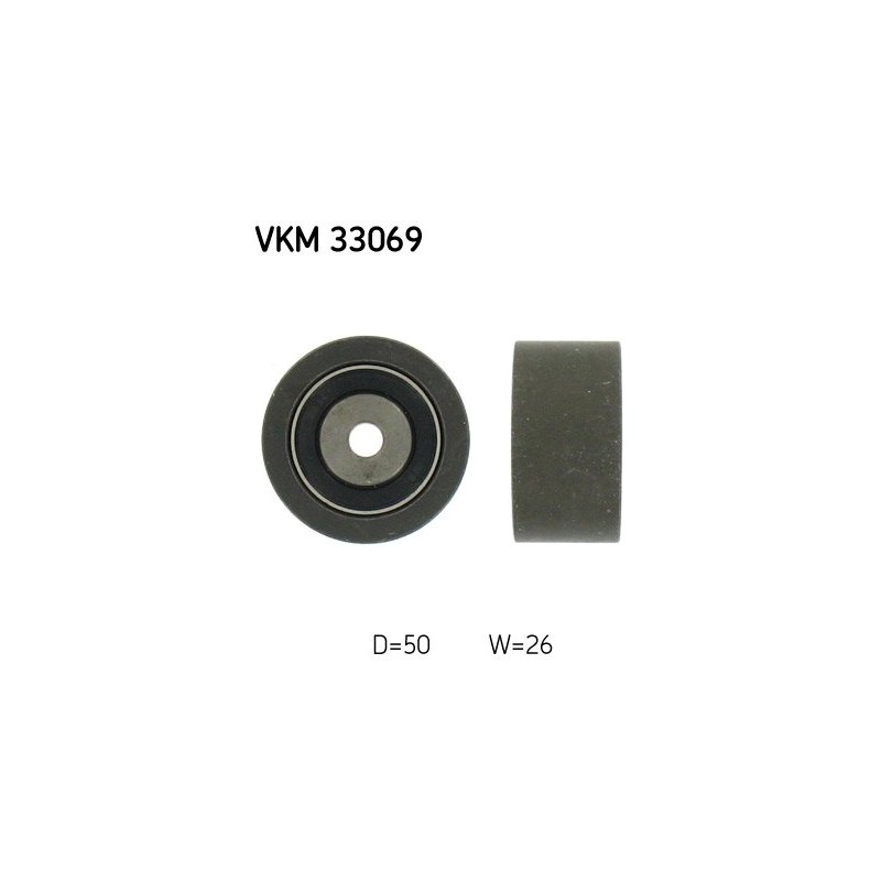 V ribbed Belt Deflection guide Pulley VKM33069 SKF VKM 33069 OE Ref 1613838480 SKF