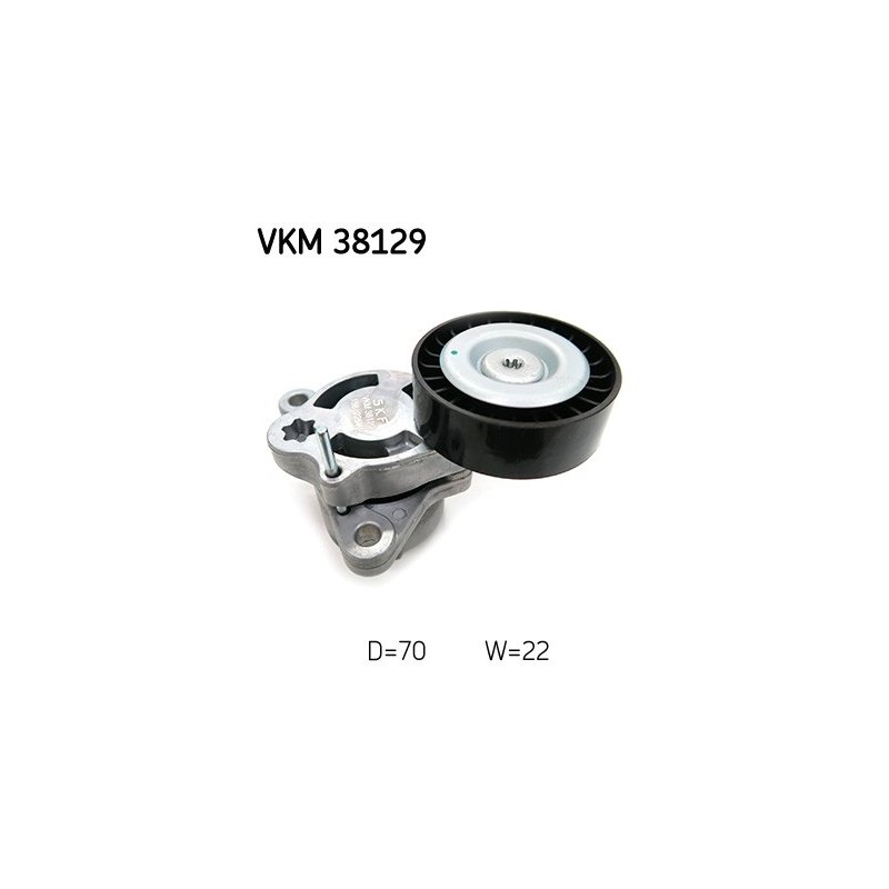 V ribbed Belt Belt Tensioner VKM38129 SKF VKM 38129 OE Ref 6542000070 SKF