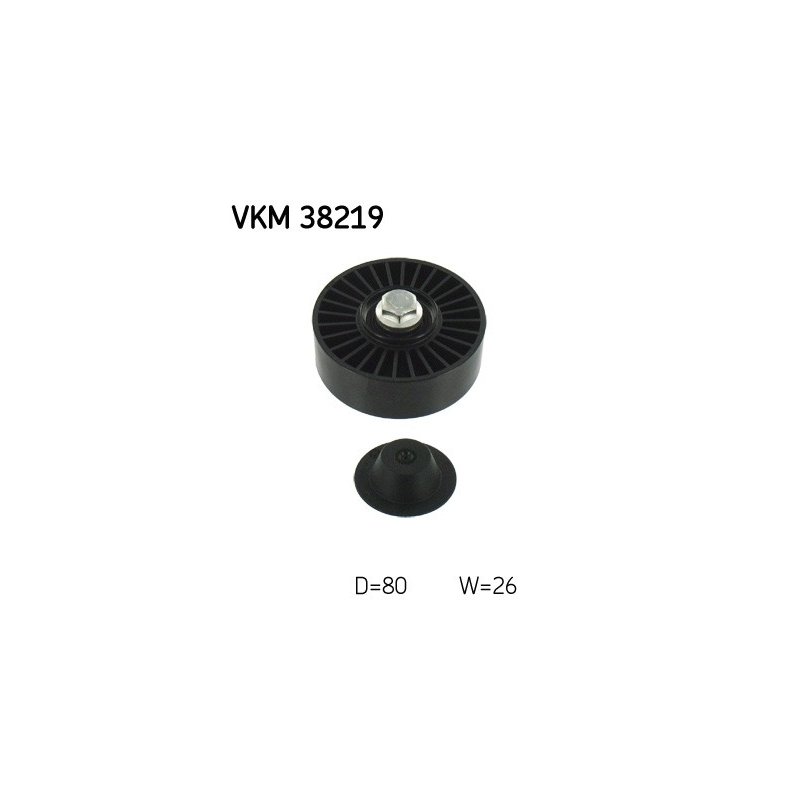 V ribbed Belt Deflection guide Pulley VKM38219 SKF VKM 38219 OE Ref 11287556251 SKF