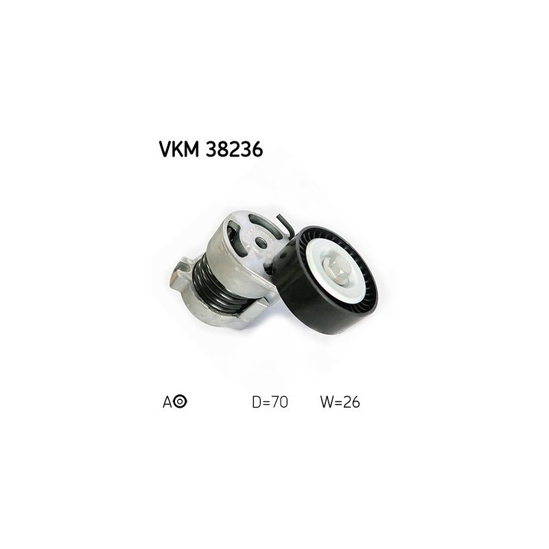 V ribbed Belt Belt Tensioner VKM38236 SKF VKM 38236 OE Ref 11281440377 SKF