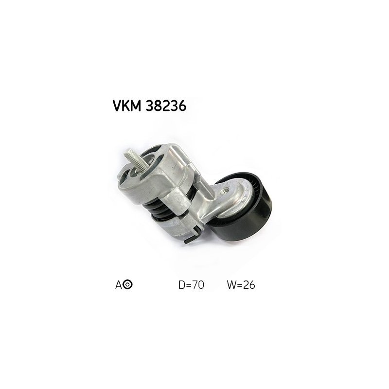 V ribbed Belt Belt Tensioner VKM38236 SKF VKM 38236 OE Ref 11281440377 SKF