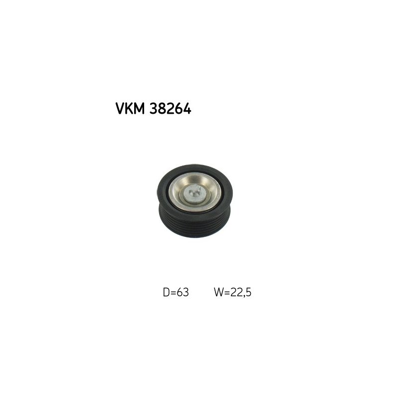 V ribbed Belt Deflection guide Pulley VKM38264 SKF VKM 38264 OE Ref 2782020519 SKF