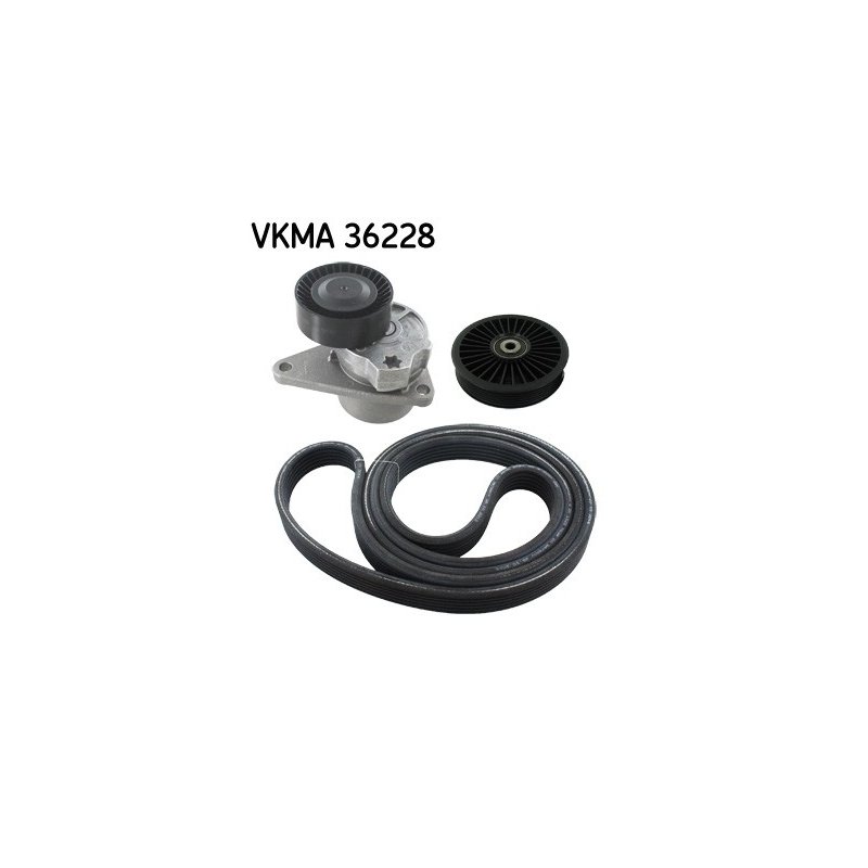 V ribbed Belt Set VKMA36228 SKF VKMA 36228 OE Ref 8972507501 SKF