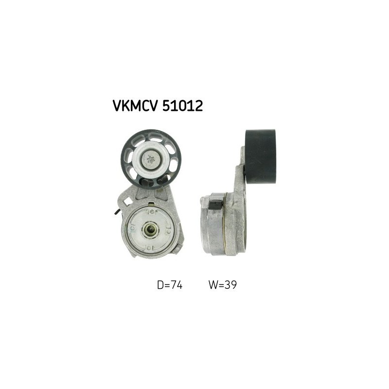 V ribbed Belt Belt Tensioner VKMCV51012 SKF VKMCV 51012 OE Ref 9062001870 SKF