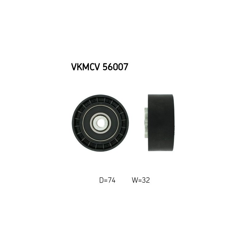 V ribbed Belt Deflection guide Pulley VKMCV56007 SKF VKMCV 56007 OE Ref 1510697 SKF
