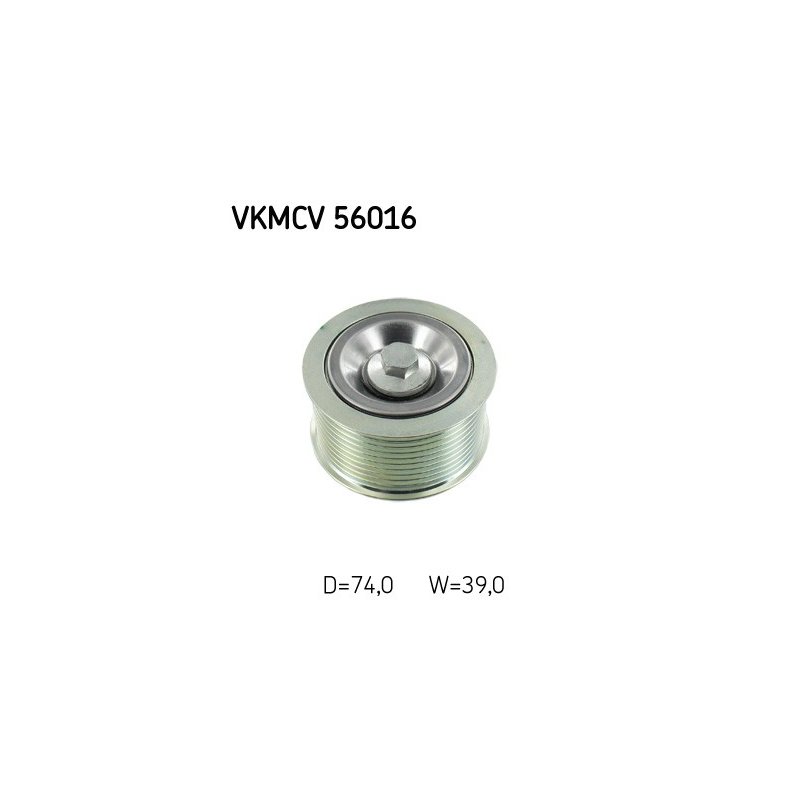 V ribbed Belt Deflection guide Pulley VKMCV56016 SKF VKMCV 56016 OE Ref 2129404 SKF