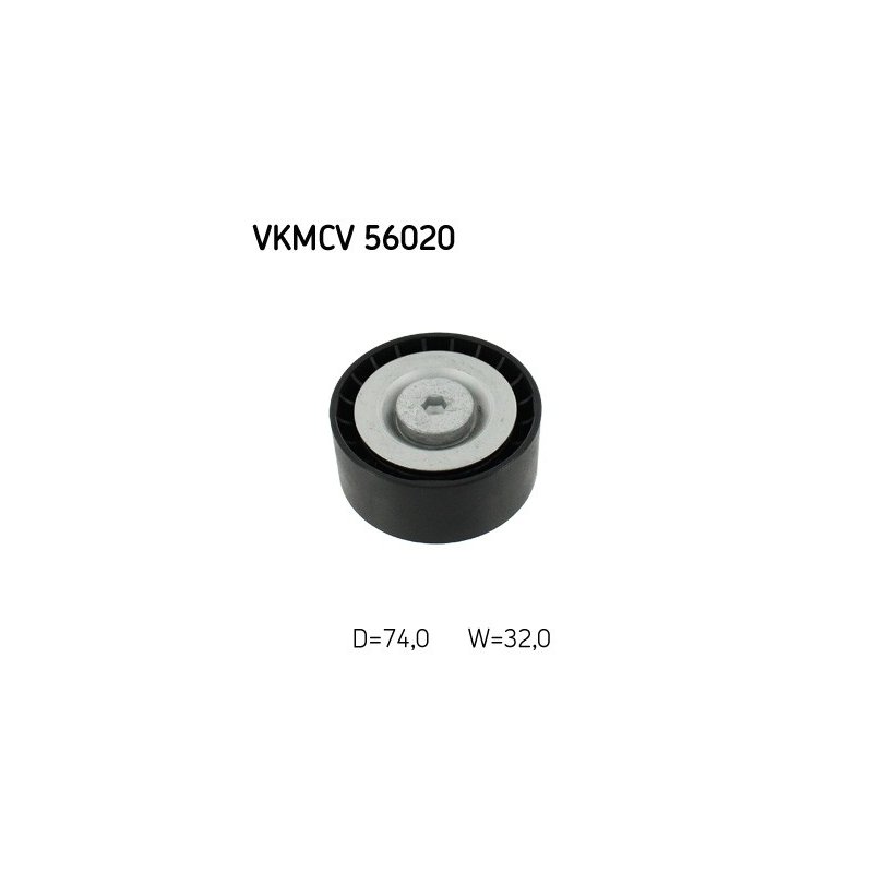 V ribbed Belt Deflection guide Pulley VKMCV56020 SKF VKMCV 56020 OE Ref 1761057 SKF