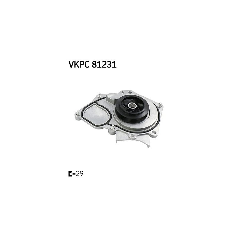 Water Pump VKPC81231 SKF VKPC 81231 OE Ref 06H121026DD SKF