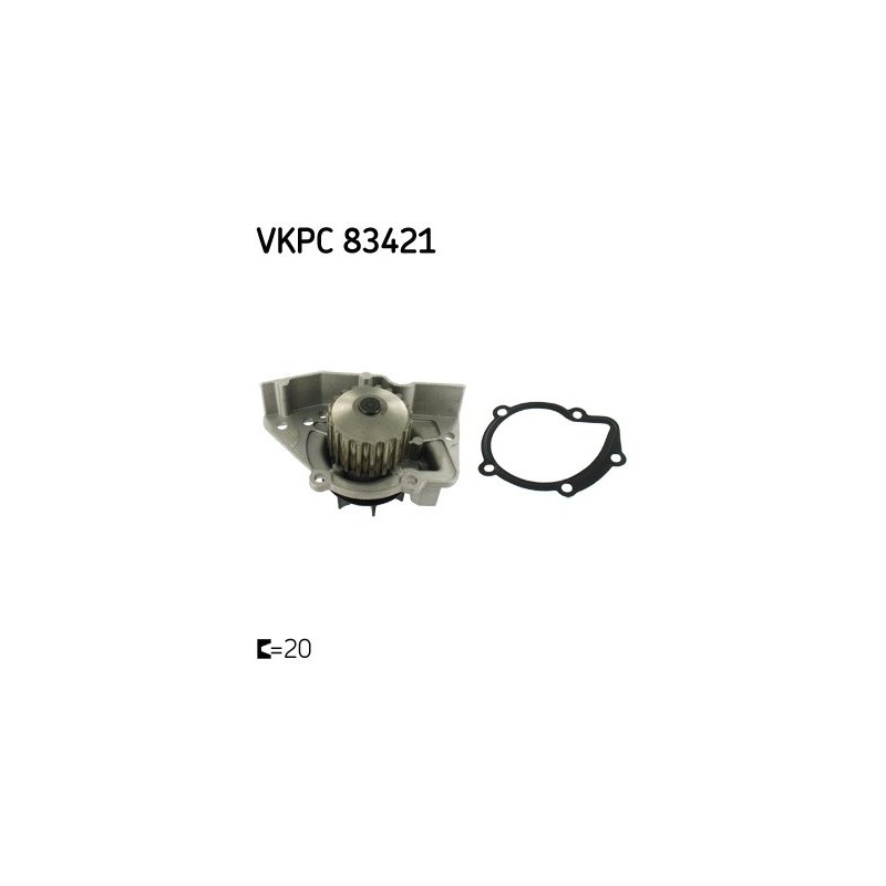Water Pump VKPC83421 SKF VKPC 83421 OE Ref 1201A8 SKF