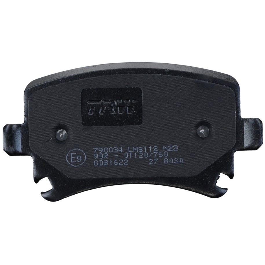 Plaquettes de frein TRW GDB1622 pour AUDI, SEAT, SKODA, VW OE 8E0698451E TRW